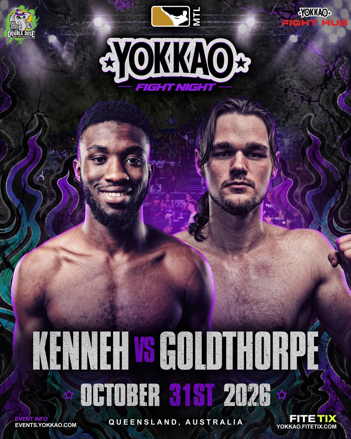 Mohammed Kenneh versus Declan Goldthorpe