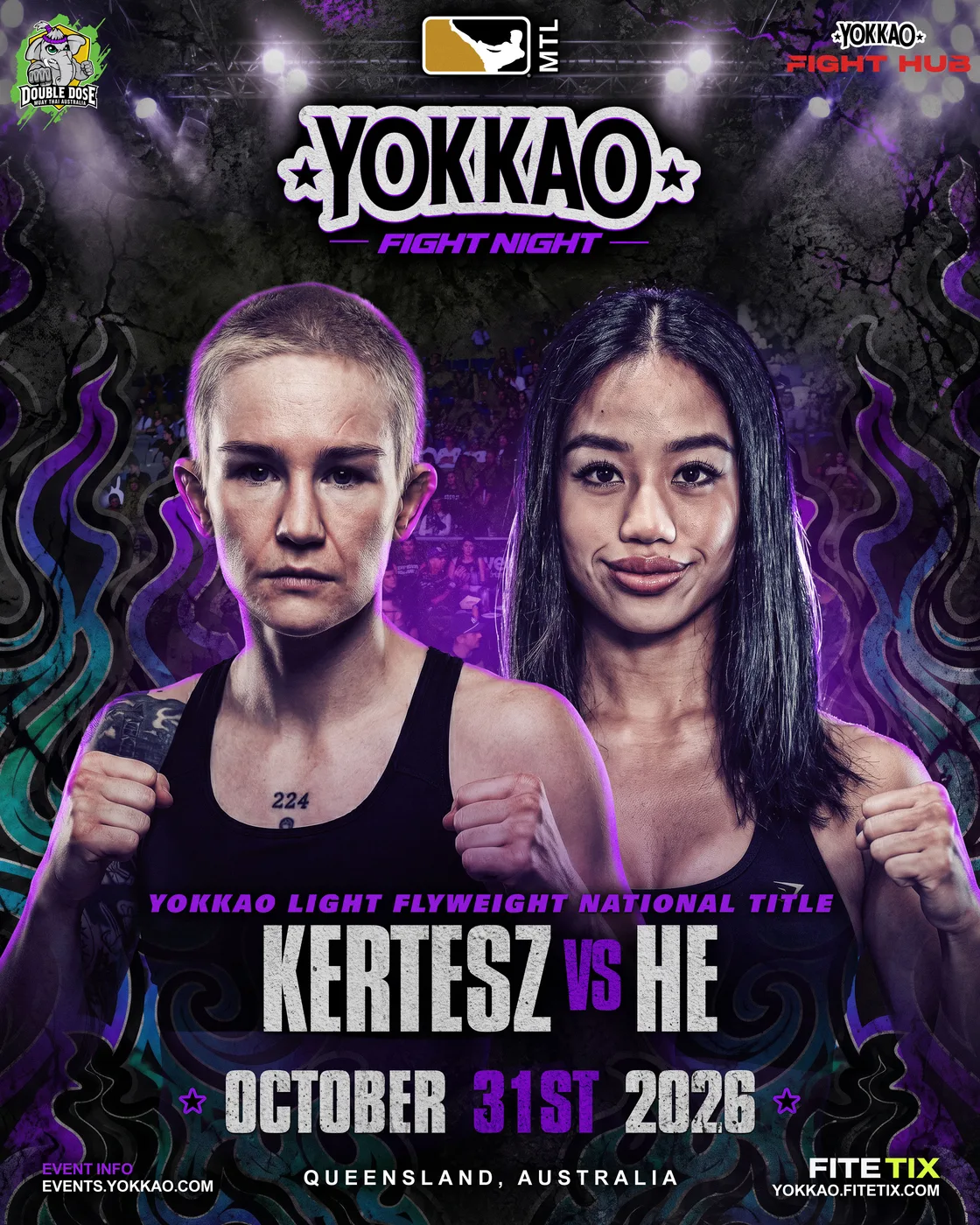 Lauren Kertesz versus Yiyang He